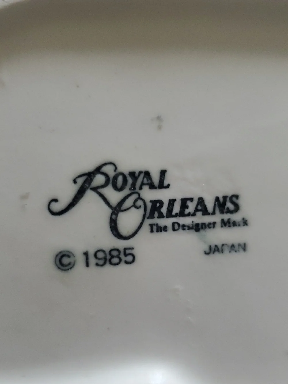 Royal Orleans Calico Cat Vintage 80s Porcelain Sculpture - Collectible